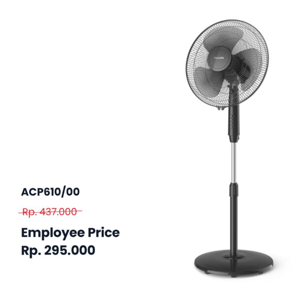 ACP610/01 - Philips Kipas Angin Berdiri 600 Series (MAX 1 PCS/CUSTOMER)