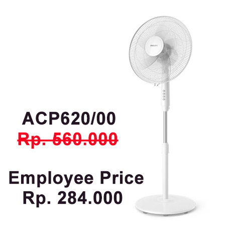 ACP620/00 - Philips Kipas Angin Berdiri 600 Series 5 Blade (MAX 2 PCS/CUSTOMER)