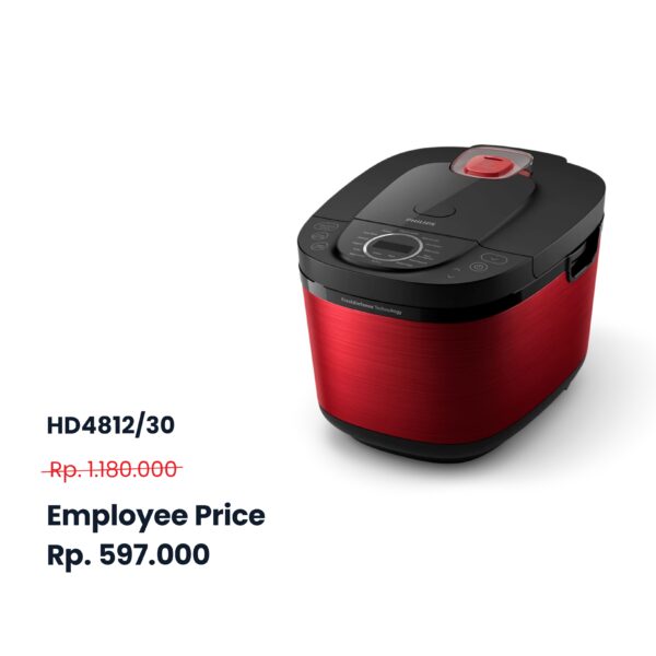 HD4812/30 - Philips Digital Rice Cooker 5000 Series (MAX 4 PCS/CUSTOMER)